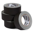 Lockport Black Gaffers Tape 2 tum x 30 Yards - 4 Pack Pro Matte Gaff Tape