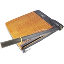 Westcott 12'' TrimAir Wood Guillotine Paper Cutter & Paper Trimmer, 30 Sheet (15106)