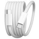 Verilux 240W C till Cable Fast Charging, 6,6Ft / 2M Nylon Braided, 480 Mbps Da