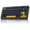 AULA F75 75% trådlös 2,4 GHz/Type-C/Bluetooth Gaming Mechanical Keyboard