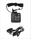 Asus 45W Laptop Adapter/Charger for Select Models of Asus (20 V, 2.5 A, 4 Mm X 1.2Mm Diameter), Svart (Power Cable ingår)