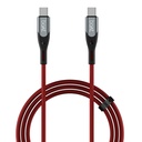 BoAt Type C till C 65W Fast Charging Cable med 480 Mbps Data Transfer, Tangle-Free Cable i Premium Nylon Braided Design (Martian Red)
