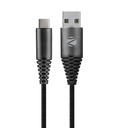 Zebronics Type-C Fast Charging Cable, upp till 480 Mbps, 36W Rapid Charge, 3A Output, Charge & Sync Data Cable, 1 Meter Length, Tangle-Free Durable Design (CU300T)