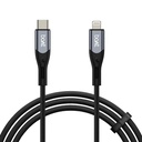 boAt Type C till Lighting Cable för 27W Fast Charging | 480 Mbps Data Transfer | 1,2 m (3,9 ft) Perfekt kabellängd | Premium Nylon Braiding | Hållbar & Tangle-Free | med Silicon Tie (Carbon Black)