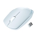 Zebronics Wireless Mouse, 2.4GHz, 3200 DPI, 3 Buttons, Comfortable & Ergonomic, USB Nano Receiver, On/Off Switch, Power-Saving Mode, Works on Most Surfaces, för Mac | Laptop | Dator (Freego, Blue)