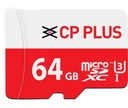 CP PLUS 64GB microSDXC Memory Card Grade UHS-3 Class 10, Upp till 70 Mbps Reading & 30 Mbps Writing Speed med hög prestanda för dataöverföring och lägre effektförbrukning för bärbara enheter