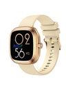Fastrack Ryz Smart Watch för kvinnor med 1.72" Super Ultra VU Display,Dynamic 60Hz Refresh Rate, AI Voice,Functional Crown,1ATM,BT Calling, HRM,SpO2 & Multiple Menu Styles,24/7 Health Suite - Light Beige