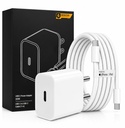 20W USB-C Charger med typ-C-kabel snabbladdning för iPhone & iPad Kit