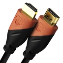 Zebronics HDMI 2.0 Kabel med ARC, 4K@60Hz UHD, 3 Meter, 18 Gbps High Speed Data Transmission, stöder 3D, ARC, CEC, 32 ljudkanaler, Male-to-Male (HA3020A)