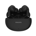 PHILIPS TAT1269 True Wireless in-Ear Earbuds with Mic, 13mm Drivers, Bluetooth 5.4, 40H Playtime, IPX5, Fast Charging, TouChannel Controls, Voice Assistant, Mono Mode, LED Indikator (Deep Black)