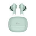 pTron Bassbuds Encore in-Ear TWS Ear Buds w/50 Hrs Playtime, Custom EQ, Mobile App, 13mm Drivers, Pristine Sound, BTv6.0 Hörlurar, Touch Control, Voice Assistant, Typ C Charging & IPX4 (Meadow)