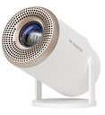 E GATE Atom 2X+ Smart Projector 4k Ultra HD, 9000 Lumens | Inbyggd Live TV (120+ Kanaler utan Prenumeration krävs) | 200 ISO, 1080p & 4K Support, Auto Keystone | Netflix, Prime, WiFi & BT, eGate