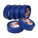 TAPEBEAR 6Rolls Blue Painters Tape Multi-Surface Masking Tape 1.41" x60 Yard