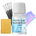WANJAO White Masking Fluid för Watercolor Painting, Fast Drying Easy Peel
