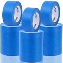 Oleitodh 12 Rolls Blue Painters Tape Bulk 2 tum x 660 Yards, Painters Masking Tape No Residue Wall Painting Tape Artist Tape Trim Edge Finishing Tape för Wall Painting Decoration DIY Supplies