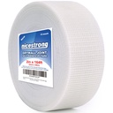 Drywall Joint Tape (2 tum X 164ft) Själv Stick Repair Mesh Tape Fiberglass Drywall Patch Hole Heavy Duty Wall Repair Mesh Spackle Tape Wall Crack och Seam Repair
