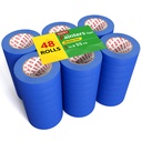SWRT Blue Painters Tape 1 tum x 55 Yards, 48 Rolls, 2640 Yards Total
