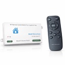 Blackt Electrotech Update Wireless Remote Control Switch för 4 Lights och 1 Fan Speed Regulation Long Range (RF Remote)