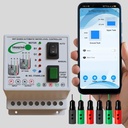 Smart WiFi Based Fullt Automatic Water Level Controller med torr körskydd | Smart Water Pump Controller | Stöder upp till 2 HP Motor | Appkontroll med Alexa &