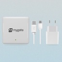 Mygate WiFi Lock Gateway | WiFi Hub | Lås upp din dörr från var som helst | Arbetar med befintliga Mygate Locks | 6-månaders garanti