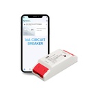 Aziot WiFi + BLE Smart Circuit Breaker - 16Amp, kompatibel med Alexa & assistent, enkel installation, tillverkad i Indien