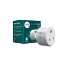 Wipro Garnet 10A smart plug, arbetar med Alexa, Wi-Fi enkel installation, Energi övervakning, lämplig för små inhemska apparater