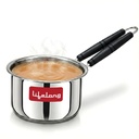 Lifelong Stainless Steel Heavy Bottom Saucepan | 1,5liter, 17cm Saucepan med handtag | Mjölk & Tea Boiling Pot för kök | Induktion & Gas Stove Compatible | Hållbar och lätt att rengöra (LLSSP17)