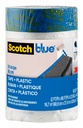 ScotchBlue Pre Plastic Painters Tape, 24 i x 30yd, Tape & Masking Film Kombinerad i en produkt, Statisk Cling för att stanna på ett ställe, ingen rest Masking Tape, Film utvecklas till 24 "Wide (PT2093EL-24)
