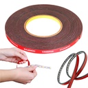 CANOPUS Double Sided Tape, Heavy Duty Adhesive Tape, LED Mounting Tape, Waterproof Foam Tape, 0.4in x 32ft, Lämplig för LED Strip Lights, Inomhus / Outdoor Craft, Home & Office Projects