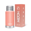 Milton Elfin 160 Thermosteel Water Bottle 160 ml, 24 Hr Hot och Cold I Leak Proof Lid, ISI Certified I Vacuum Insulated I för Office, Gym, School I Peach