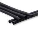 (Black 3 mm - 25 Meters) Värme Shrink Sleeve för elektronik Elektriska Wires Cables Students College DIY Projects PCB Wiring Insulation Made For Service Centers Heat Shrinkable Wrap Tube Kit