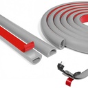 Serplex 6.6FT Cable Sleeve, Floor Wire Cover, Självhäftande Protector