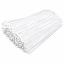 DM TAPES Nylon Cable Ties White (300 mm x 4,8 mm,12 tum, Pack på 100)