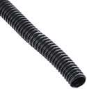 Elektrisk Wire Protector 1/2 Dia Corrugation Split Loom Tubing Pipe 6.5Ft