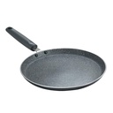 Prestige Omega Deluxe Granite Dosa Tawa, 280 mm, svart, Nonstick Aluminium