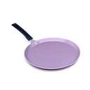 Wonderchef Valencia Non-Stick 28 Cm Dosa Tawa | Cool Touch Bakelite Handle | Pure Grade Aluminium | PFOA Free | 1 års garanti | Purple