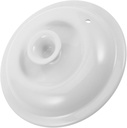 Cabilock Stoneware Round Slow Cooker Pot Lid Cover Ceramic Stew Pot Covers Replacement Lid for Slow Cooker