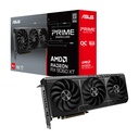 ASUS Prime Radeon RX 9060 XT 16GB GDDDR6 OC Edition Graphics Card (PCIe 5.0, HDMI/DP 2.1, 2.5-Slot Design, axial-tech Fans, Dual Ball Fan Bearings, Dual BIOS, GPU Guard)