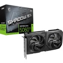 MSI GeForce RTX 5060 Ti 16G Shadow 2X OC Plus Graphic Card - NVIDIA GeForce RTX 5060 Ti GPU, 16 GDDDR7 128-bitars minne, 28 Gbps, PCI Express Gen 5 x16 Interface, Upp till 2602 MHz, STORMFORCE Fan