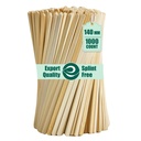 ECO SOUL Wooden Coffee Stirrer Sticks[140 mm],Pack på 1000, för Office-användning