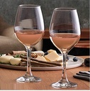 Stil Crystal Clear 310 ml Red Wine och White Wine Glasses Perfekt för parter, gåvor, husvärme, bröllop, jubileumsuppsättning på 2