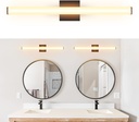 Ultralux Slim LED Vanity Light Bar - Wall Mounted, TRIAC Dimmable, Modern Bathroom Mirror Light - 14.5 W, 3000K (24 inch - 1 Pack, Black)