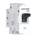 Ankare av Panasonic UNO Mini Modular 6 Amp Single Pole C Curve MCB | ISI Marked Single Pole 6A Miniature Circuit Breaker (98069)