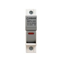 32A DC Fuse Holder with Pre-Installed DC Fuse (15A / 16A / 20A / 32A) – Sibass or Mersen Fuse – Overcurrent Protection for Solar Panels, Inverters & DCDB Systems (Sibass/32, Amps)