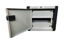 DeHM MCB Box dubbeldörr med PVC Enclosure med Cover Against Water Splash (10 Way)