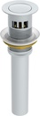 Symmons Push Pop Bathroom Sink Drain Assembly, Polished Chrome