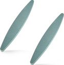 2 Pieces Garden Sharpening Stone for Garden Diamond Coated Sharpener Stone Tool, 9 x 1.47 Inches