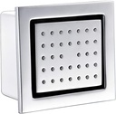 Shower Body Spray Brass Square Massage Jets Spray Wall Mounted Body Jet Shower SPA Body Spray Chrome, SFA028A