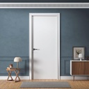 30" x 80" Interior Wood Door Slab, Plain Flush, Solid Core, White Primed, No Pre-Drilled Holes, for Closet, Pantry, Bedroom, Office, Bifold, Barn, Sliding or Pocket Door Use (Not Prehung)