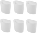 6pcs Multi-Functional Hanging Organizer Rolling Cart Accessories Storage Bucket for Kitchen Beauty Salon Home Portable Tool Storage Basket